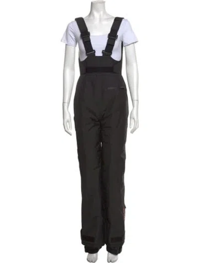 Pre-owned Prada 2022 Linea Rossa Ski Suit In Black
