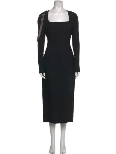 Pre-owned Prada 2022 Long Dress In Black