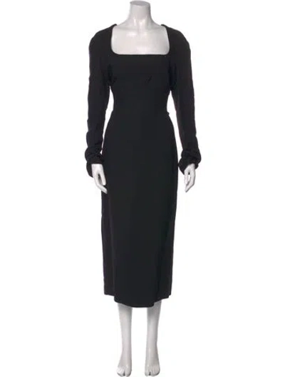 Pre-owned Prada 2022 Long Dress In Black