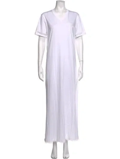 Pre-owned Prada 2022 Long Dress In White