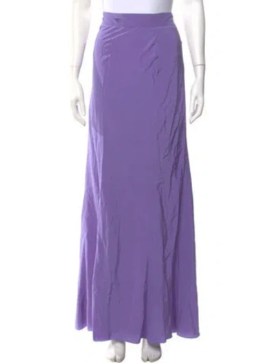 Pre-owned Prada 2022 Long Skirt In Purple