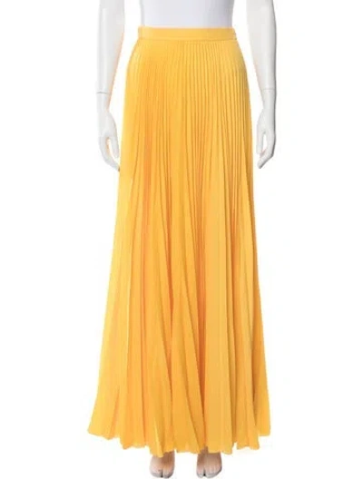 Pre-owned Prada 2022 Long Skirt W/ Tags In Yellow
