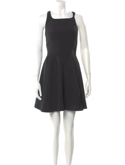 Pre-owned Prada 2022 Mini Dress In Black
