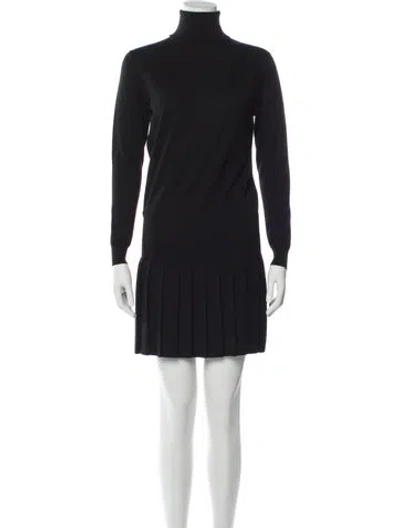 Pre-owned Prada 2022 Mini Dress In Black