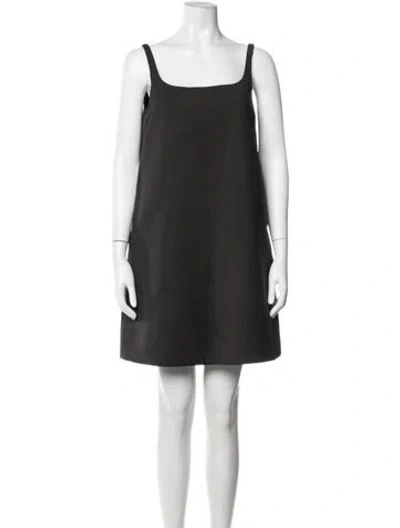 Pre-owned Prada 2022 Mini Dress In Grey
