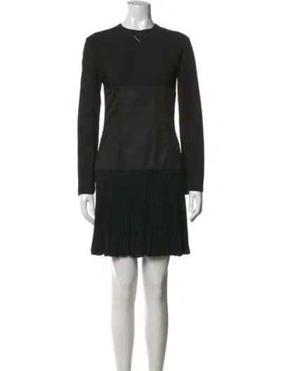 Pre-owned Prada 2022 Mini Dress W/ Tags In Black