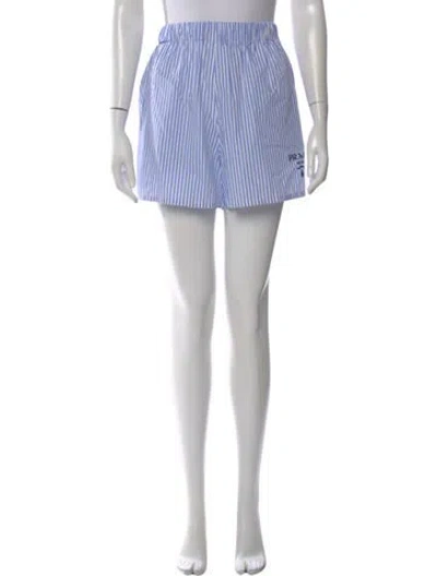 Pre-owned Prada 2022 Mini Shorts In Blue