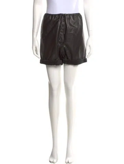 Pre-owned Prada 2022 Mini Shorts W/ Tags In Black