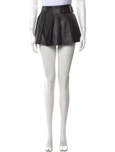 Pre-owned Prada 2022 Mini Skirt In Black