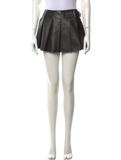 Pre-owned Prada 2022 Mini Skirt In Black