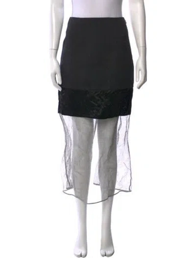 Pre-owned Prada 2022 Mini Skirt W/ Tags In Grey