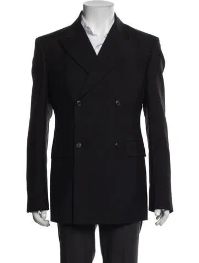 Pre-owned Prada 2022 Mohair Blazer In Black