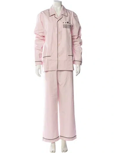 Pre-owned Prada 2022 Pajamas W/ Tags In Pink