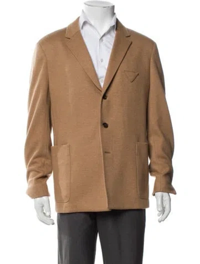 Pre-owned Prada 2022 Peacoat In Brown