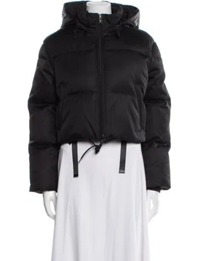 Pre-owned Prada 2022 Re-nylon Down Jacket In Black