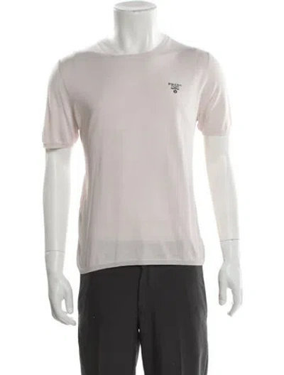 Pre-owned Prada 2022 Silk Pullover In Neutral