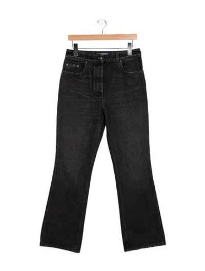 Pre-owned Prada 2022 Straight Leg Jeans In Black