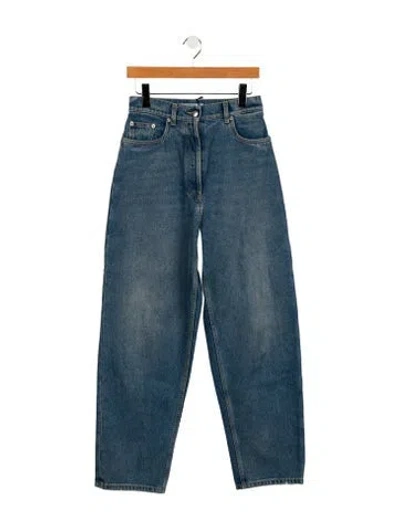 Pre-owned Prada 2022 Straight Leg Jeans In Blue