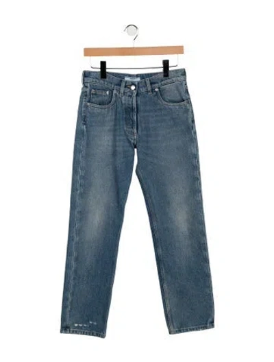 Pre-owned Prada 2022 Straight Leg Jeans In Blue