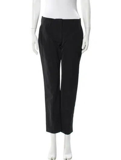 Pre-owned Prada 2022 Straight Leg Pants In Black