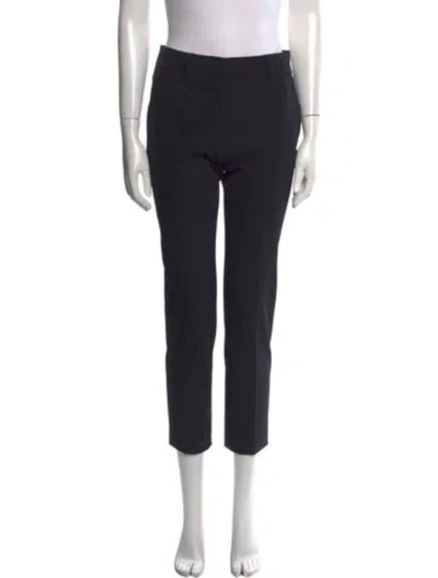 Pre-owned Prada 2022 Straight Leg Pants In Black