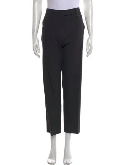 Pre-owned Prada 2022 Straight Leg Pants In Black