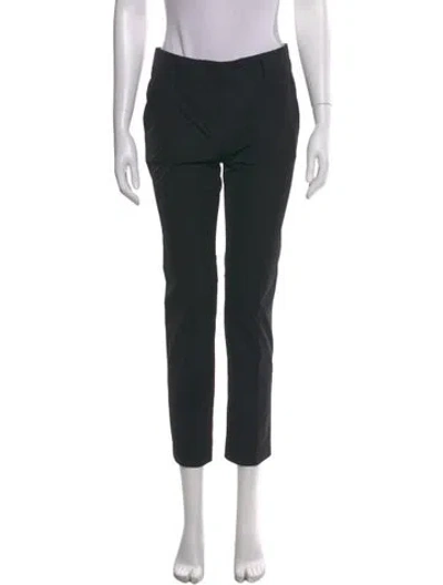 Pre-owned Prada 2022 Straight Leg Pants In Black