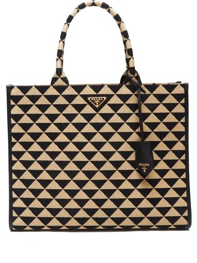 Pre-owned Prada 2022 Symbole Tote Bag