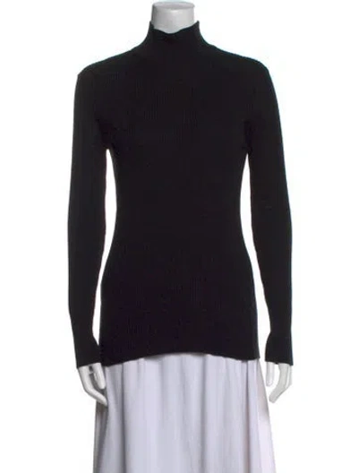 Pre-owned Prada 2022 Turtleneck Sweater In Black