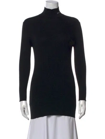 Pre-owned Prada 2022 Turtleneck Sweater In Black