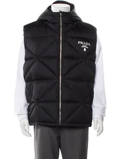 Pre-owned Prada 2022 Vest W/ Tags In Black