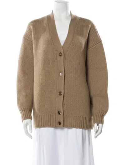 Pre-owned Prada 2022 Virgin Wool Sweater In Neutrals