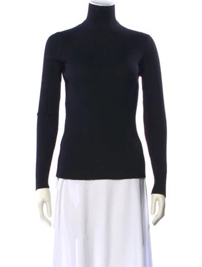 Pre-owned Prada 2022 Virgin Wool Sweater W/ Tags In Black
