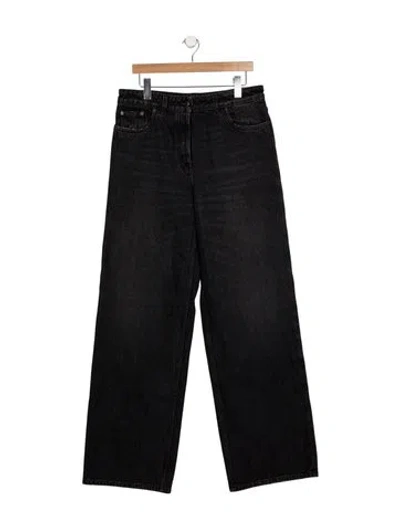 Pre-owned Prada 2022 Wide Leg Jeans In Blue