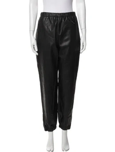 Pre-owned Prada 2022 Wide Leg Pants In Black