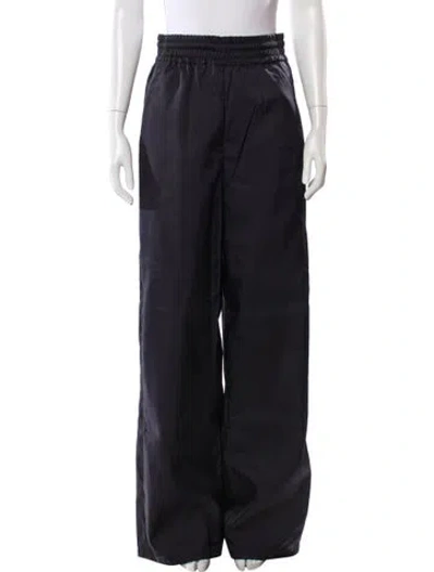 Pre-owned Prada 2022 Wide Leg Pants In Black