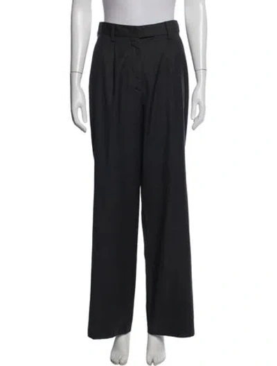 Pre-owned Prada 2022 Wide Leg Pants In Gray