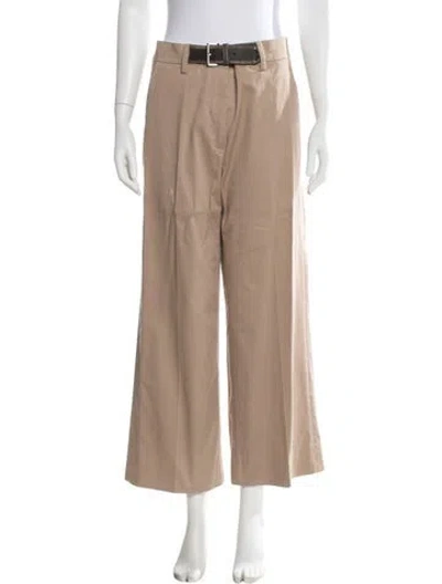Pre-owned Prada 2022 Wide Leg Pants In Neutrals