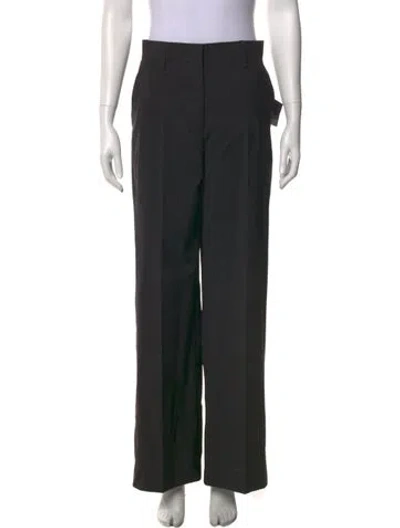 Pre-owned Prada 2022 Wide Leg Pants W/ Tags In Black