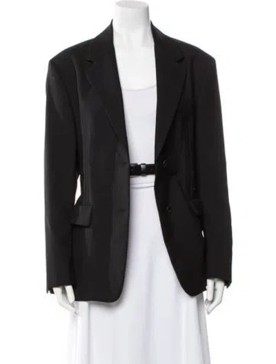 Pre-owned Prada 2022 Wool Blazer In Black
