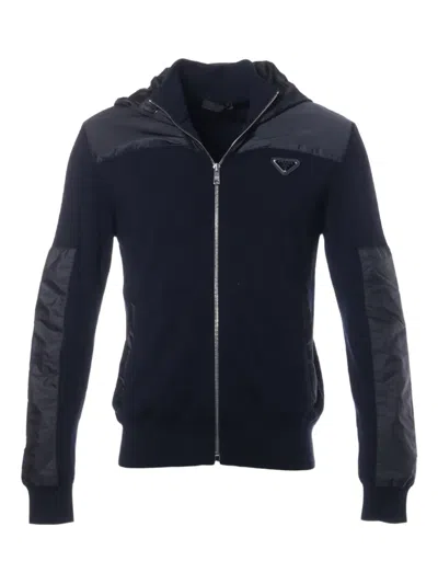 Pre-owned Prada 2022 Wool Jacket In Blue