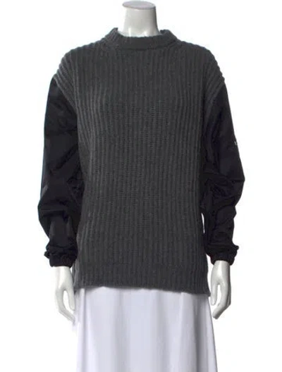 Pre-owned Prada 2022 Wool Sweater In Gray