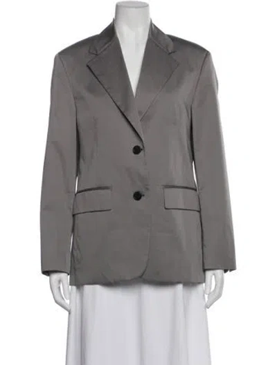 Pre-owned Prada 2023 Blazer In Gray