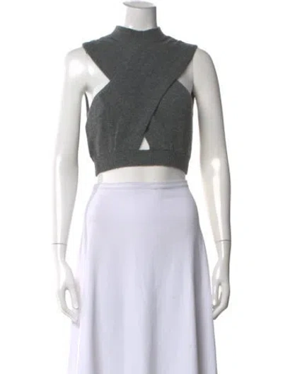 Pre-owned Prada 2023 Cashmere Sweater In Gray