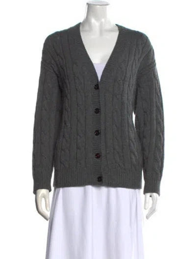 Pre-owned Prada 2023 Cashmere Sweater In Grey