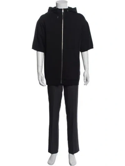 Pre-owned Prada 2023 Crew Neck Hoodie In Black