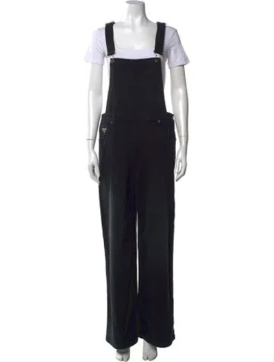 Pre-owned Prada 2023 Crew Neck Overalls W/ Tags In Black