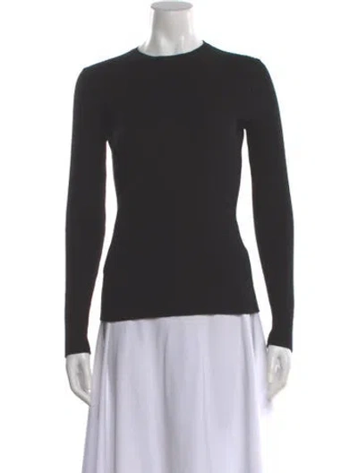 Pre-owned Prada 2023 Crew Neck Sweater In Black