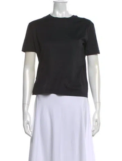 Pre-owned Prada 2023 Crew Neck T-shirt In Black