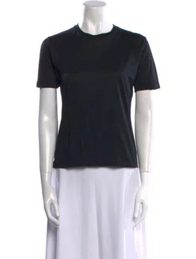 Pre-owned Prada 2023 Crew Neck T-shirt In Black